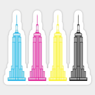 Empire State Building Sticker